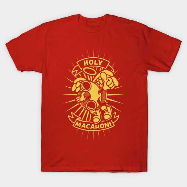 Holy Macaroni T-Shirt by Chris Nixt